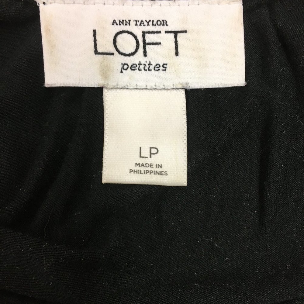 Black Ruffle-Neck Top - Picture 3 of 4